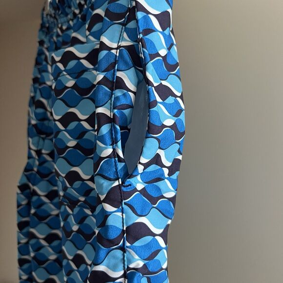 Speedo Men's Blue Printed Swim Trunks Size Small Quick-Dry Beach Shorts - Picture 3 of 11